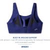 imageBrooks Womens Scoopback 20 Sports Bra for High Impact Running Workouts ampamp Sports with Maximum SupportMidnightBlack
