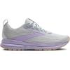 imageBrooks Womens Trace 4 Neutral Running ShoeOysterPurpleSherbert