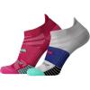 imageBrooks Ghost Lite No Show Socks I Performance Running Comfort Fit with Arch Support for Men ampamp Women 2Pack SetPinkSalt  Light GreySalt