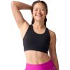 imageBrooks Womens Luxe Pocket Bra Supportive Sports Bra with Pocket for Training Workouts ampamp RunningBlack