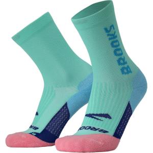 imageBrooks Ghost Crew Socks I Performance Running Cushioned Socks with Arch Support for Men ampamp WomenSalt AirBr Crew