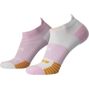 imageBrooks Ghost Lite No Show Socks I Performance Running Comfort Fit with Arch Support for Men ampamp Women 2Pack SetQuartzWhite  WhiteQuartz