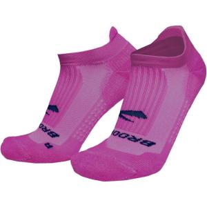 imageBrooks Ghost No Show Socks I Performance Running Low Profile Socks with Arch Support for Men ampamp WomenMagenta