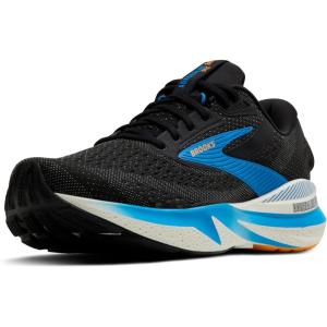 imageBrooks Mens Adrenaline GTS 24 Supportive Running ShoeBlackEbonyCloissonne