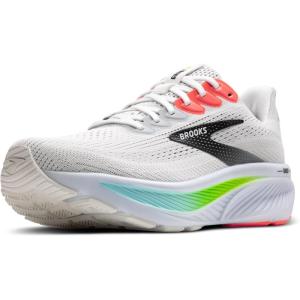 imageBrooks Mens Ghost 17 Neutral Running ShoeWhitePink ClayGecko