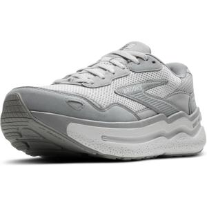 imageBrooks Mens Ghost Max SuedeLeather Neutral Running ampamp Walking ShoePrimer GreyOysterAlloy