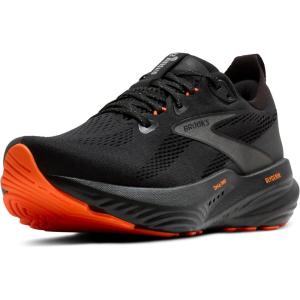 imageBrooks Mens Glycerin 22 Neutral Running ShoeBlackOrange
