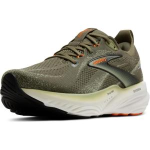 imageBrooks Mens Glycerin 22 Neutral Running ShoeDusty OliveTeaOrange