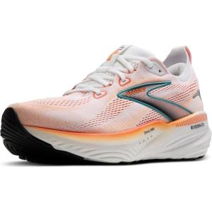imageBrooks Mens Glycerin GTS 22 Supportive Running ShoeWhiteOrangeGreen Blue Slate