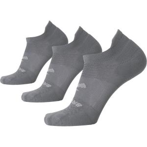 imageBrooks RunIn No Show Socks I Men ampamp Women Performance Athletic Running Socks I Comfort Fit 3Pack SetAsphalt