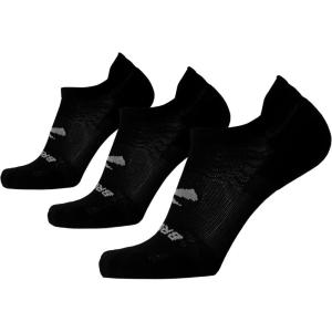 imageBrooks RunIn No Show Socks I Men ampamp Women Performance Athletic Running Socks I Comfort Fit 3Pack SetBlack