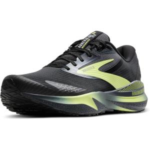 imageBrooks Womens Adrenaline GTS 24 Supportive Running ShoeBlackEbonyNew Yellow