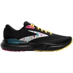 imageBrooks Womens Adrenaline GTS 24 Supportive Running ShoeBlackYellowFuchsia