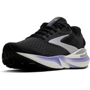 imageBrooks Womens Adrenaline GTS 24 Supportive Running ShoeEbonyBlue HeronSilver