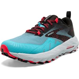 imageBrooks Womens Cascadia 17 GTX Waterproof Trail Running ShoeBluefishBlackDiva Pink