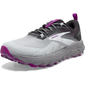 imageBrooks Womens Cascadia 17 GTX Waterproof Trail Running ShoeOysterBlackened PearlPurple