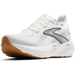 imageBrooks Womens Glycerin 22 Neutral Running ShoeWhiteGreyBlack