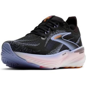 imageBrooks Womens Glycerin GTS 22 Supportive Running ShoeBlackBlue HeronOrange