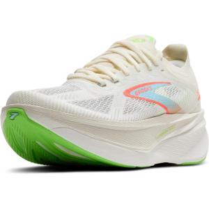 imageBrooks Womens Hyperion Max 3 Neutral Running ShoeCoconutGreen GeckoPink Clay
