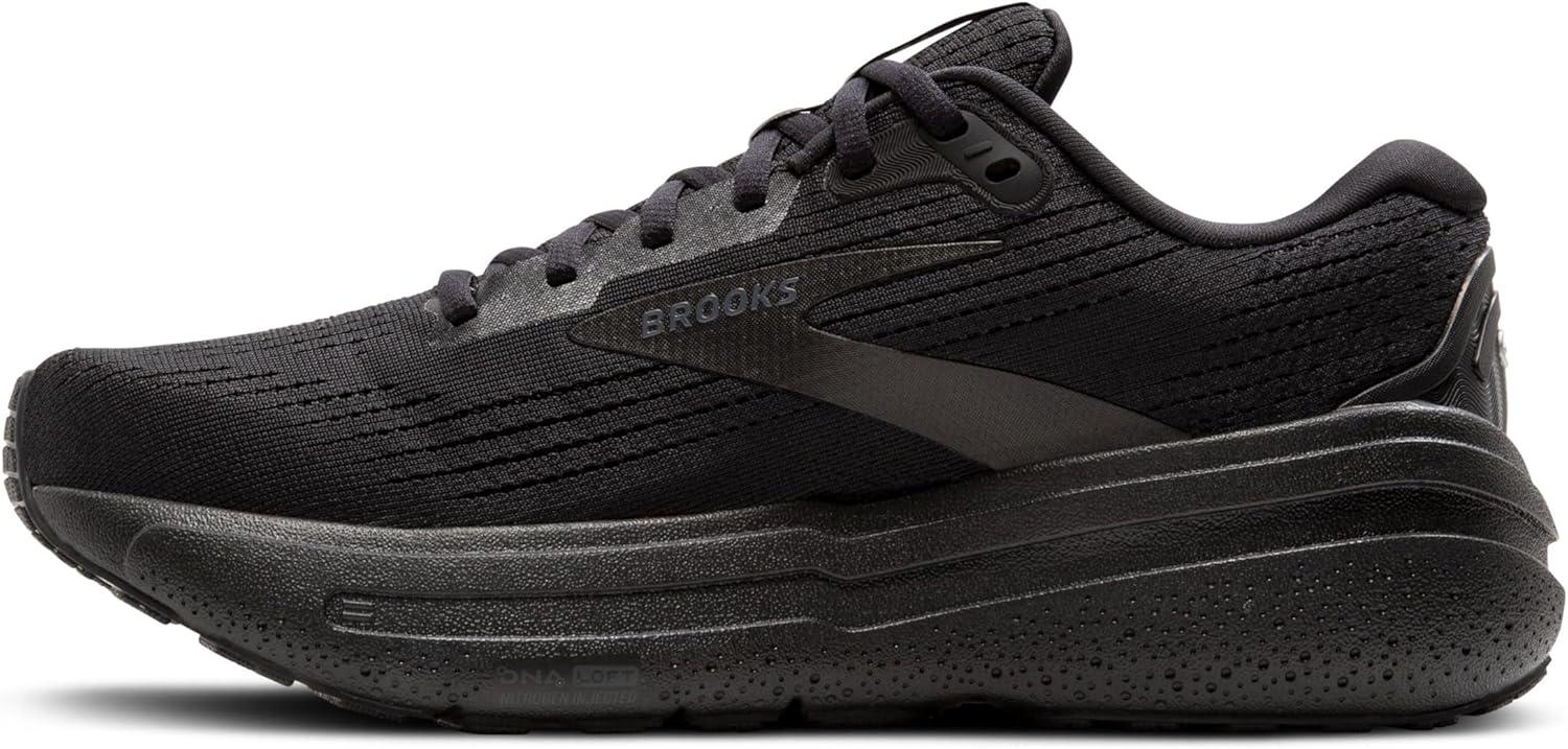 imageBrooks Mens Ghost Max 2 Running and Walking ShoesBlackBlackEbony