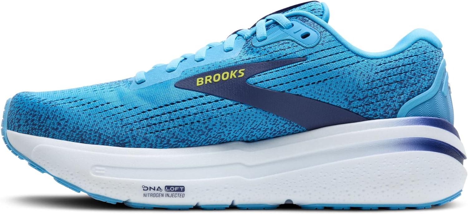 imageBrooks Mens Ghost Max 2 Running and Walking ShoesBonnie BlueBlue RibbonYellow