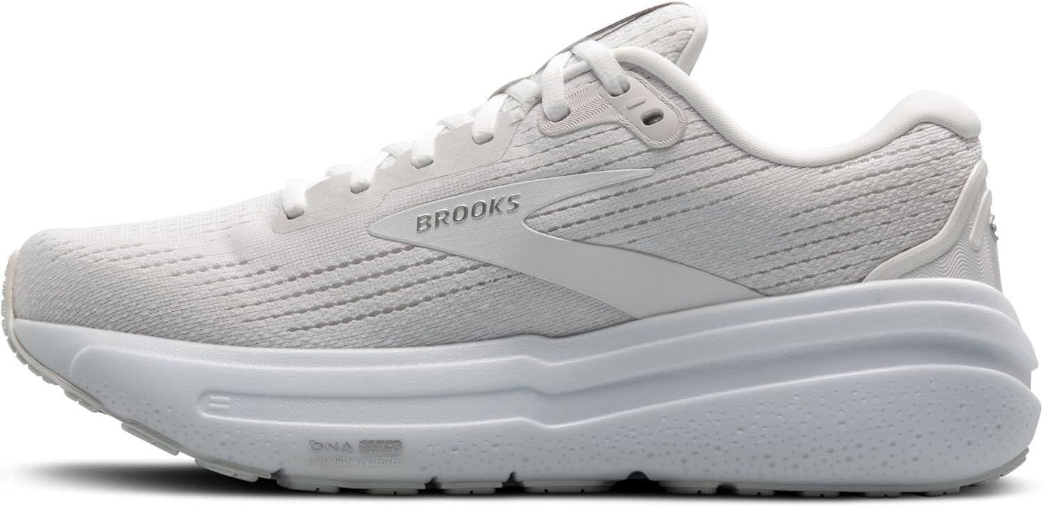imageBrooks Mens Ghost Max 2 Running and Walking ShoesBright WhiteBright White