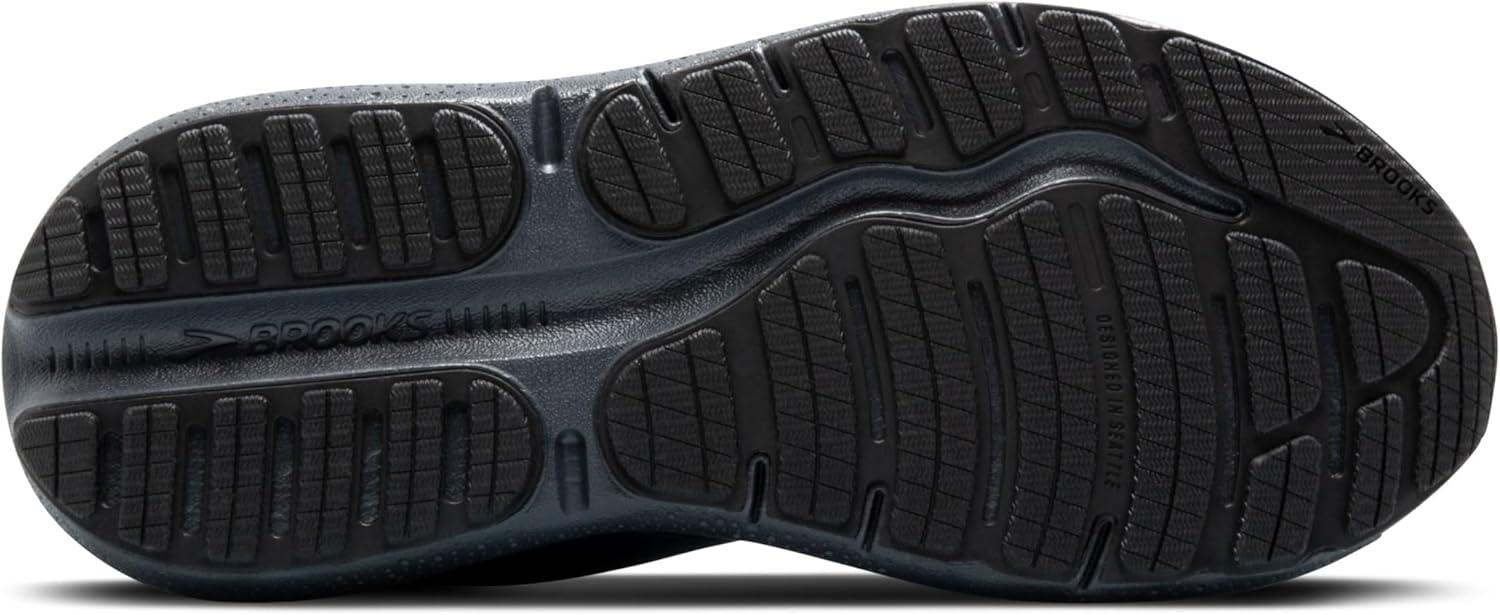 imageBrooks Mens Ghost Max 2 Running and Walking ShoesEbonyCockatooBlue Sapphire