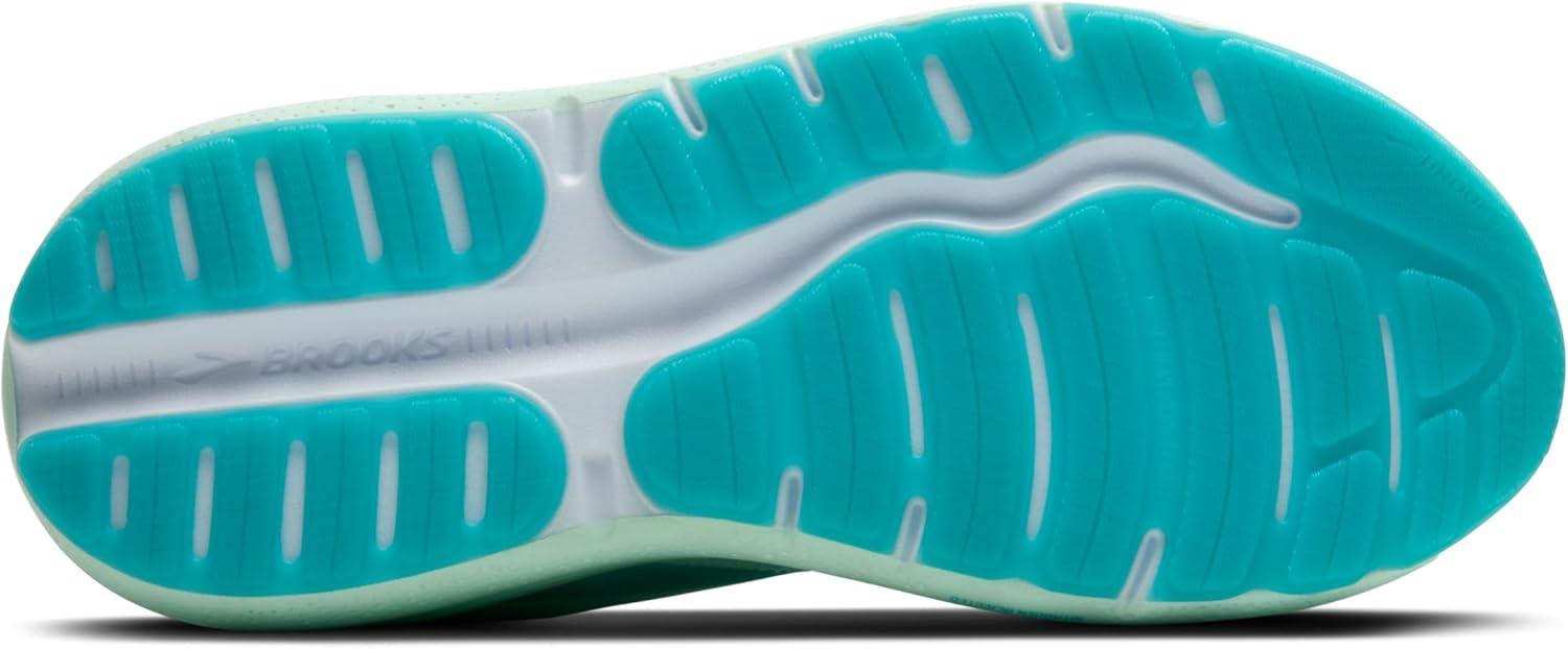 imageBrooks Mens Ghost Max 2 Running and Walking ShoesHoneydewBlueWhite