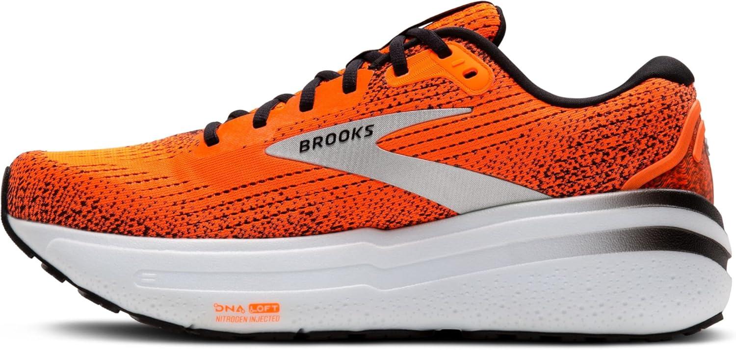imageBrooks Mens Ghost Max 2 Running and Walking ShoesOrangeOrangeBlack