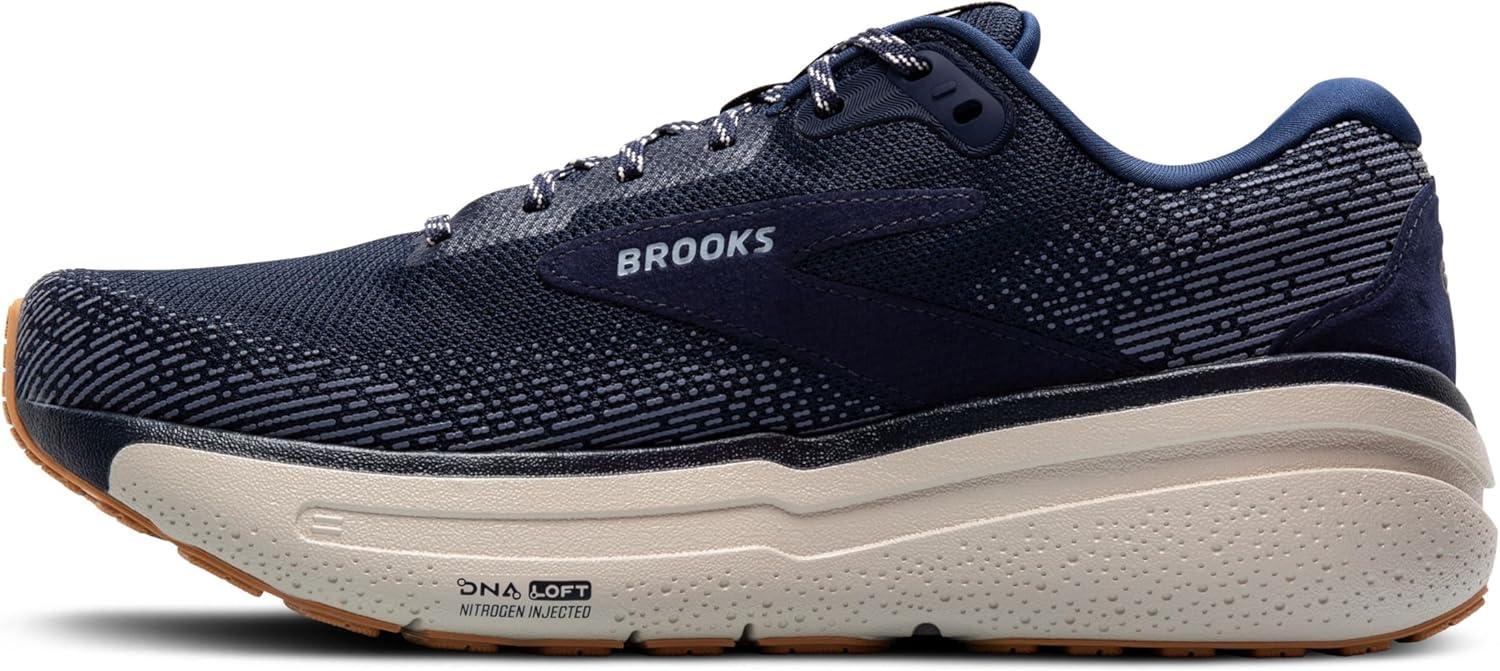 imageBrooks Mens Ghost Max 2 Running and Walking ShoesPeacoatStoneBiscuit