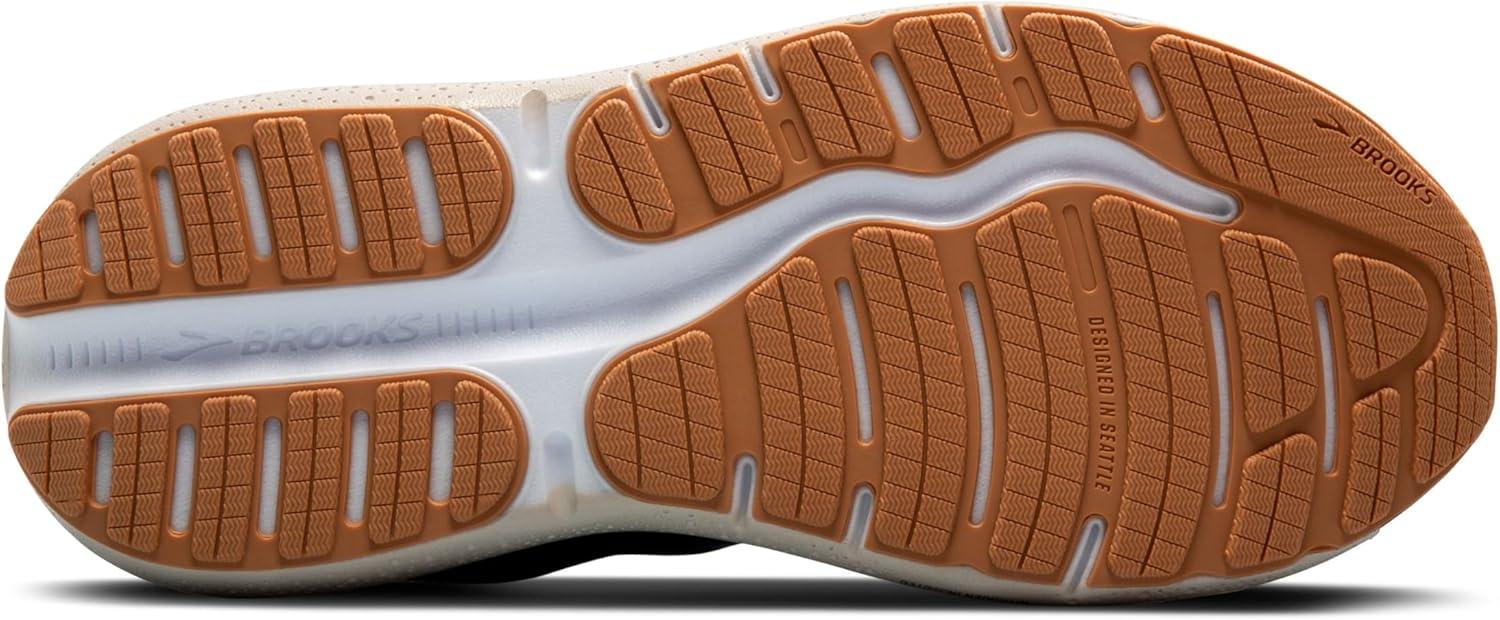 imageBrooks Mens Ghost Max 2 Running and Walking ShoesPeacoatStoneBiscuit