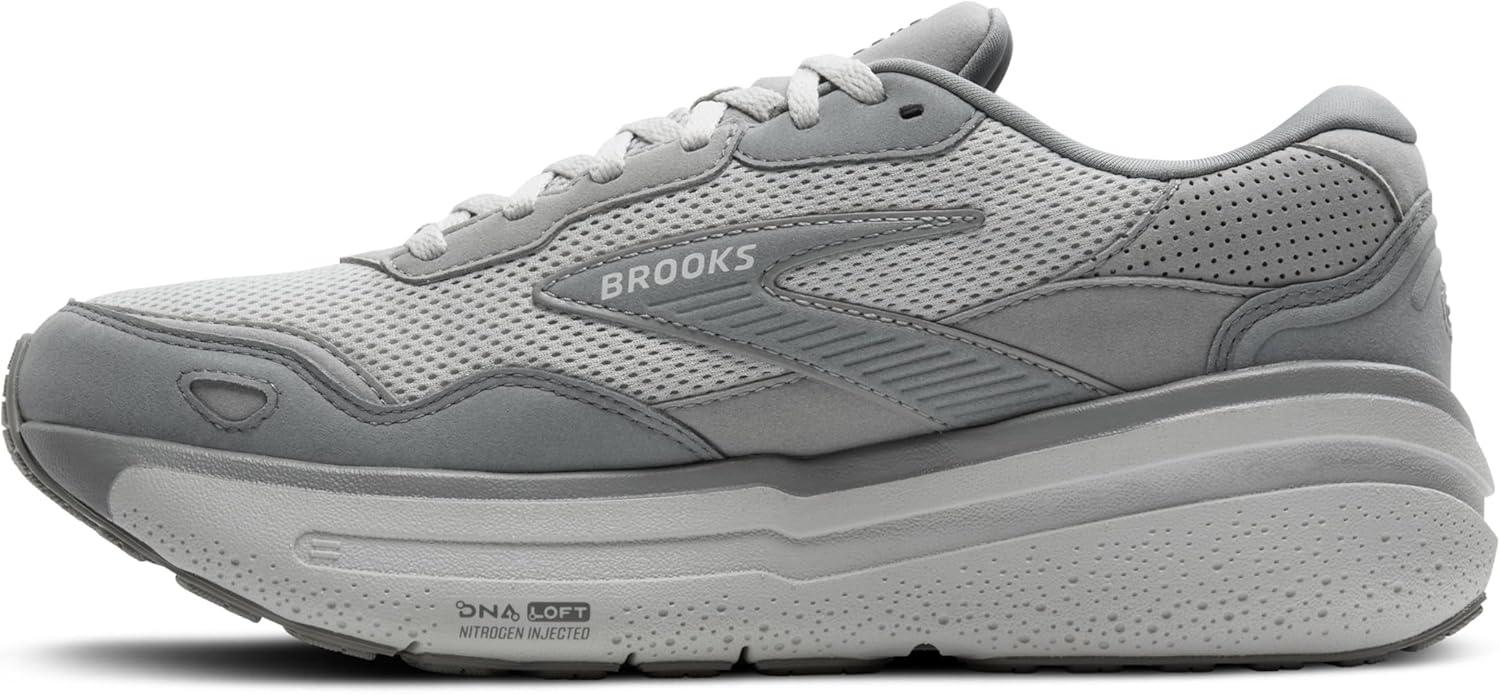 imageBrooks Mens Ghost Max 2 Running and Walking ShoesPrimer GreyOysterAlloy