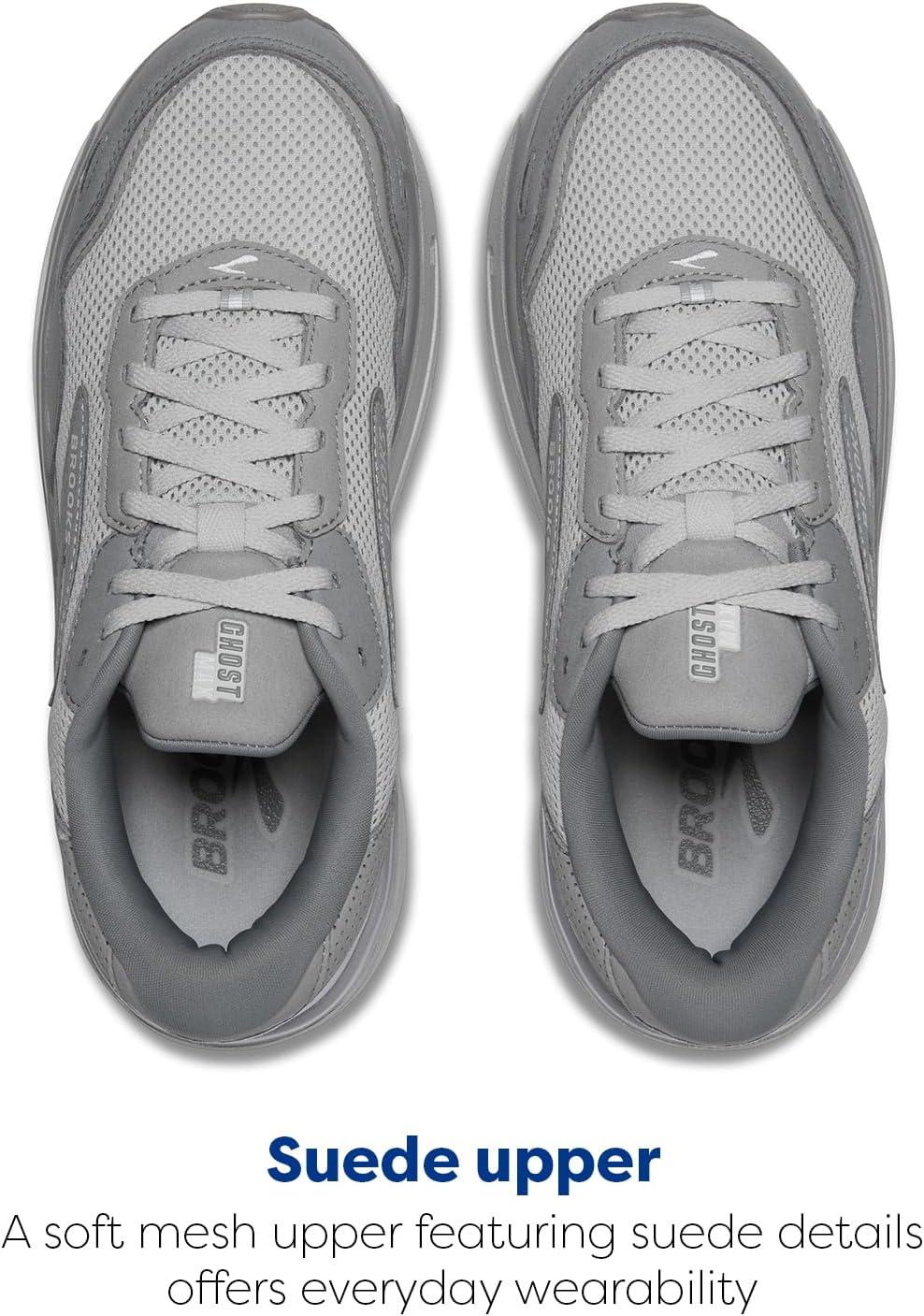 imageBrooks Mens Ghost Max 2 Running and Walking ShoesPrimer GreyOysterAlloy