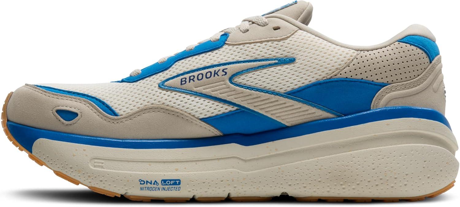 imageBrooks Mens Ghost Max 2 Running and Walking ShoesSilver LiningBlueSurf the Web