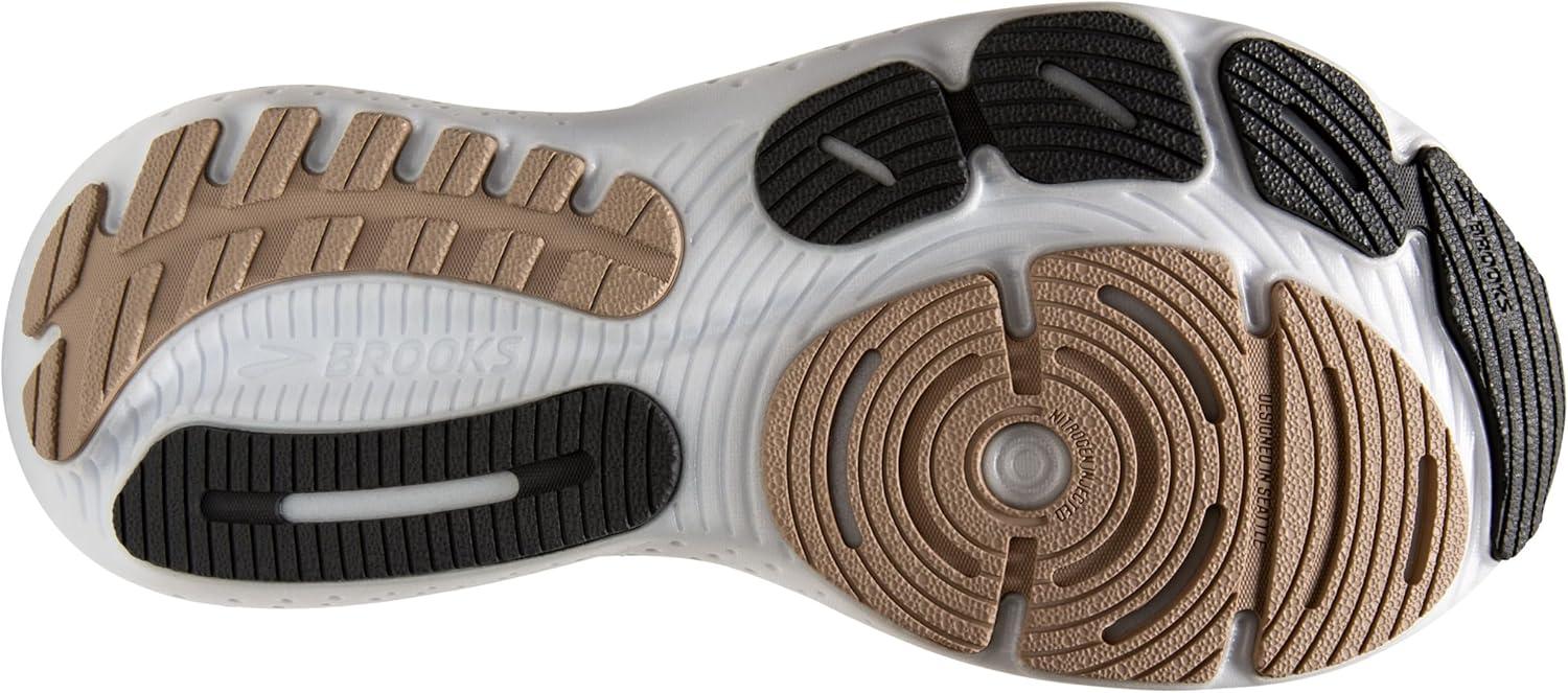 imageBrooks Mens Glycerin Stealthfit 21 Neutral Running ShoeChateau GreyForged Iron