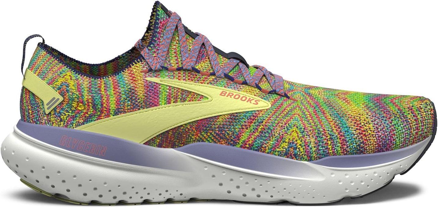 imageBrooks Mens Glycerin Stealthfit 21 Neutral Running ShoePersimmonCharlockSpectrum