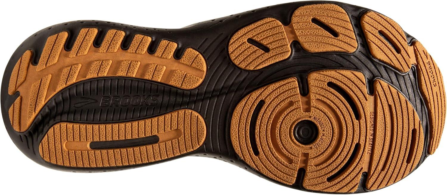 imageBrooks Mens Glycerin Stealthfit 21 Neutral Running ShoeWhiteGreyBlack