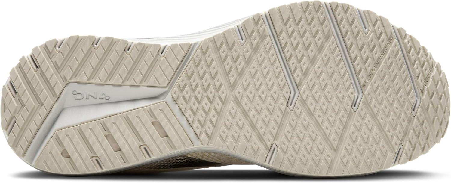imageBrooks Mens Revel 7 Neutral Running ShoeWhitePelicanBlack