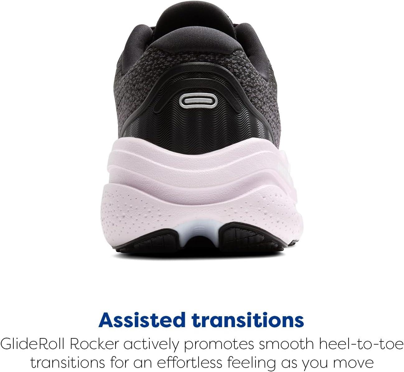 imageBrooks Womens Ghost Max 2 Neutral Running ampamp Walking ShoeBlackWhiteOrchid Ice