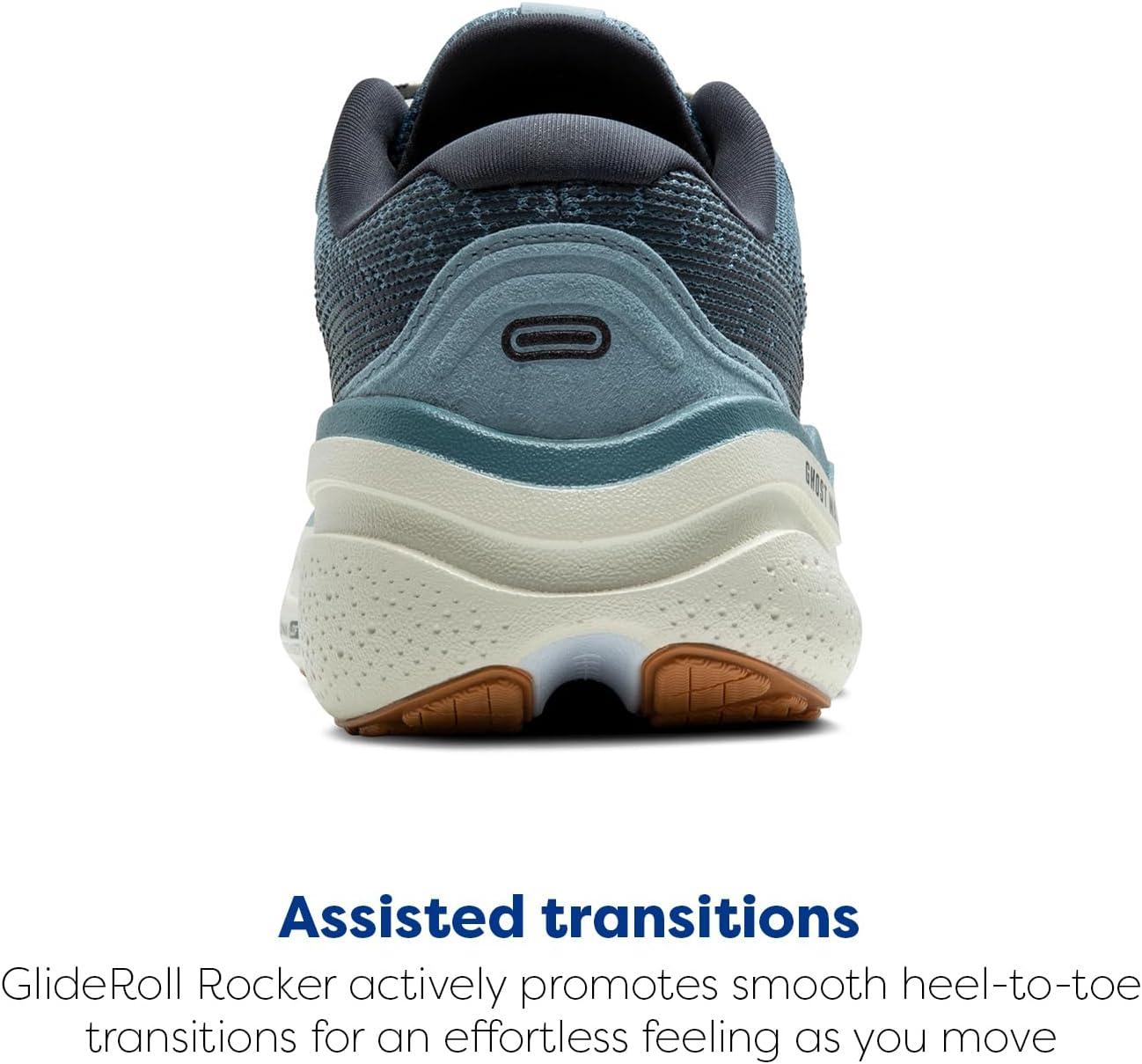 imageBrooks Womens Ghost Max 2 Neutral Running ampamp Walking ShoeCitadelCoconutBiscuit