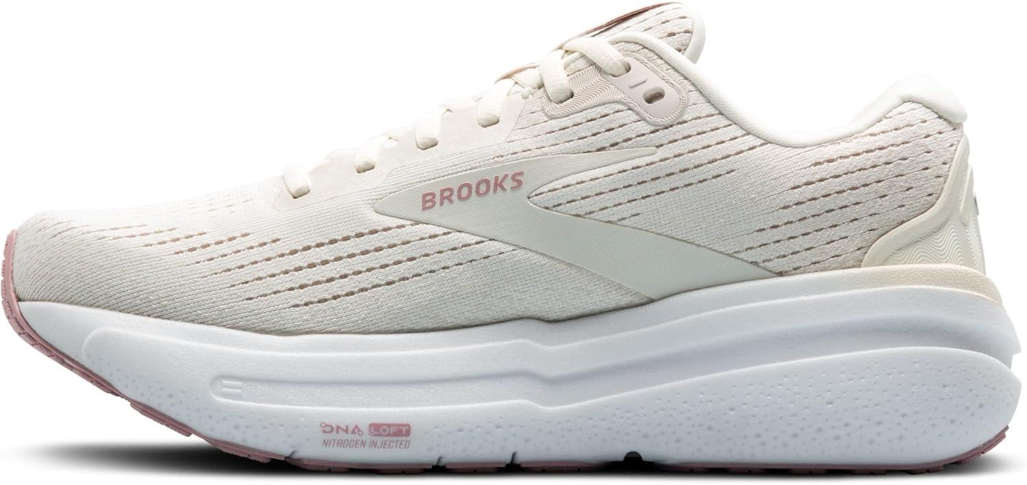 imageBrooks Womens Ghost Max 2 Neutral Running ampamp Walking ShoeCoconut MilkGrayZephyr