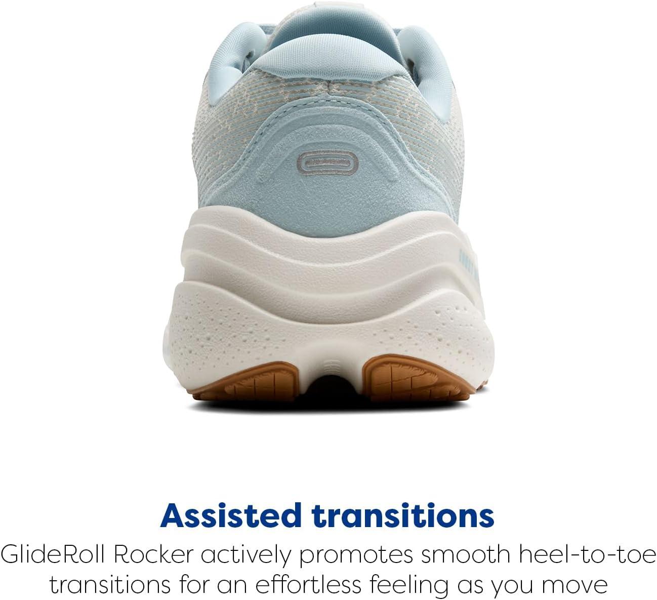imageBrooks Womens Ghost Max 2 Neutral Running ampamp Walking ShoeCoconut MilkWinter Sky