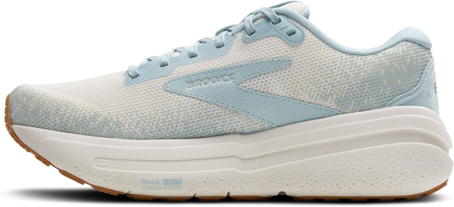 imageBrooks Womens Ghost Max 2 Neutral Running ampamp Walking ShoeCoconut MilkWinter Sky