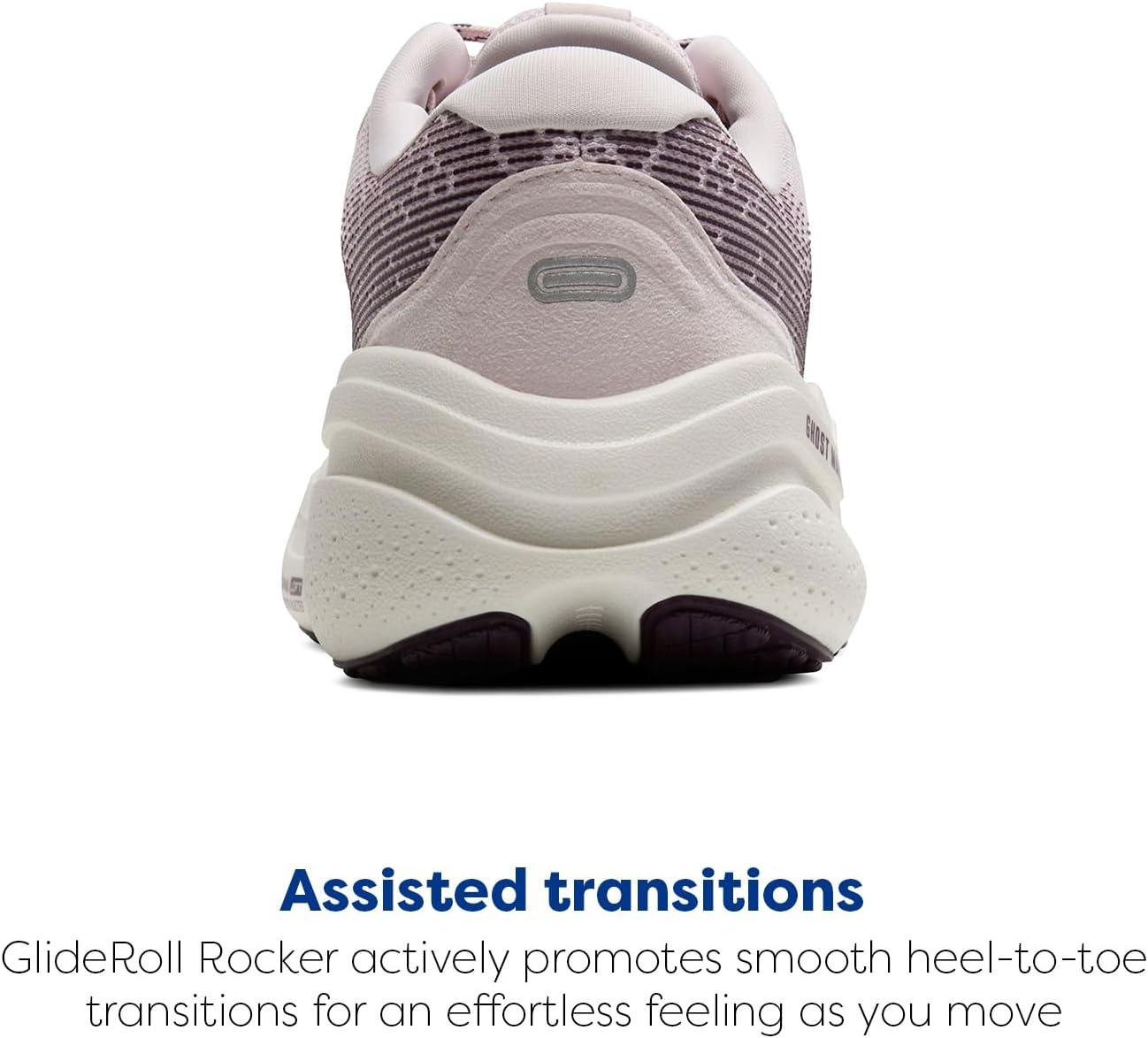 imageBrooks Womens Ghost Max 2 Neutral Running ampamp Walking ShoeOrchid IcePlumCoconut