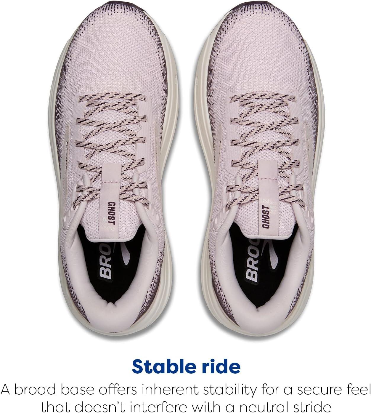 imageBrooks Womens Ghost Max 2 Neutral Running ampamp Walking ShoeOrchid IcePlumCoconut