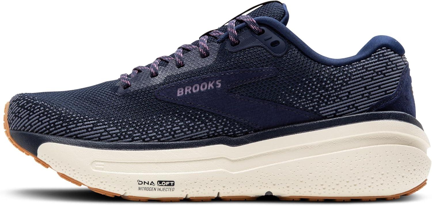 imageBrooks Womens Ghost Max 2 Neutral Running ampamp Walking ShoePeacoatOrchidCoconut Milk