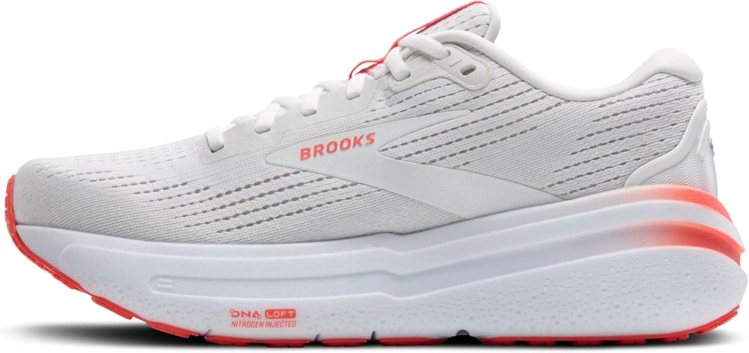imageBrooks Womens Ghost Max 2 Neutral Running ampamp Walking ShoeWhiteHot Coral