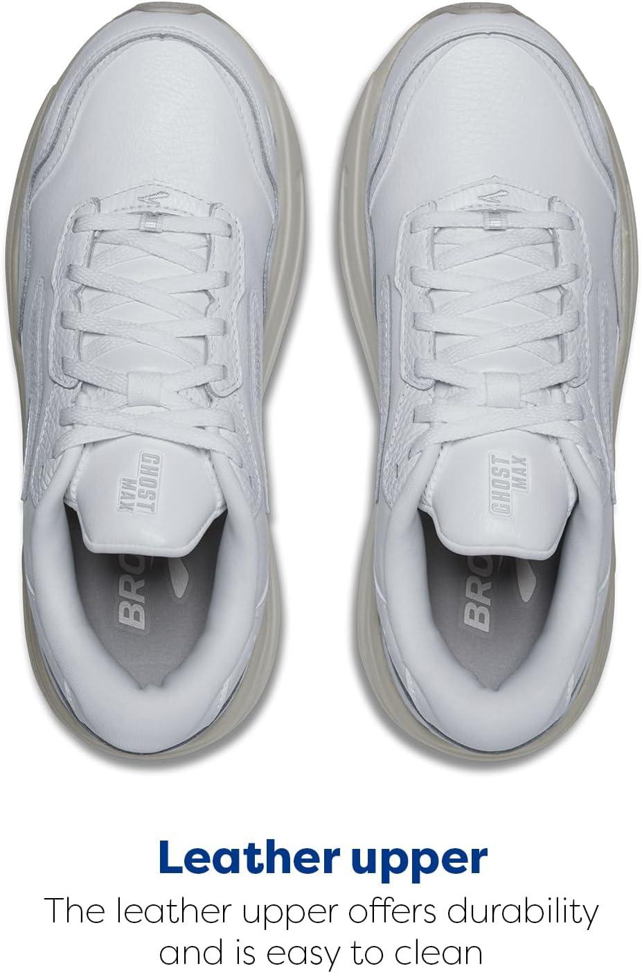 imageBrooks Womens Ghost Max 2 Neutral Running ampamp Walking ShoeWhiteWhite