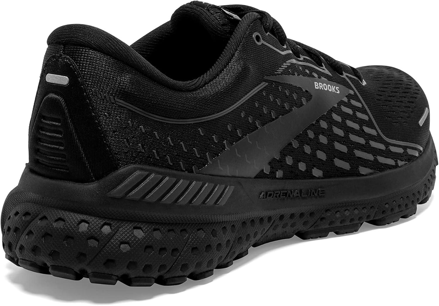imageBrooks Womens Glycerin Stealthfit GTS 21 Supportive Running ShoeBlackBlackEbony