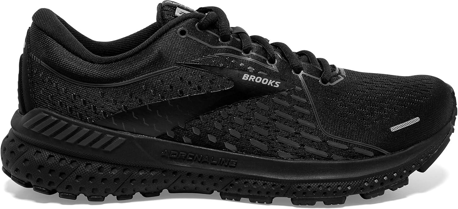 imageBrooks Womens Glycerin Stealthfit GTS 21 Supportive Running ShoeBlackBlackEbony